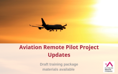 Aviation Training Package Project Update – Remote Pilot – Feedback requested
