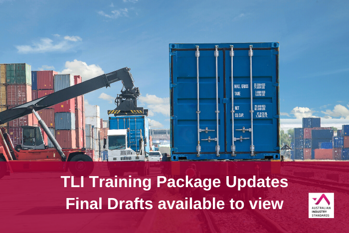 TLI Training Package Updates