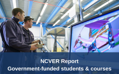 Government funded students and courses – Jan-Sep 2019