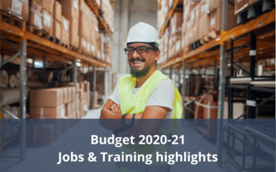 Australian Budget for 2020-21 – Jobs & Training highlights