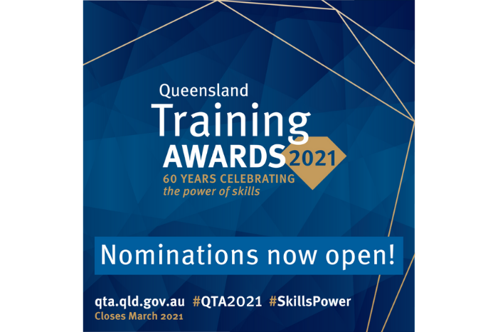 QLD Training Awards 2021 - Nominations open