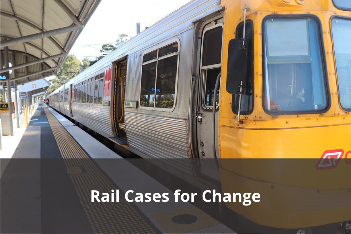 Rail Cases for Change