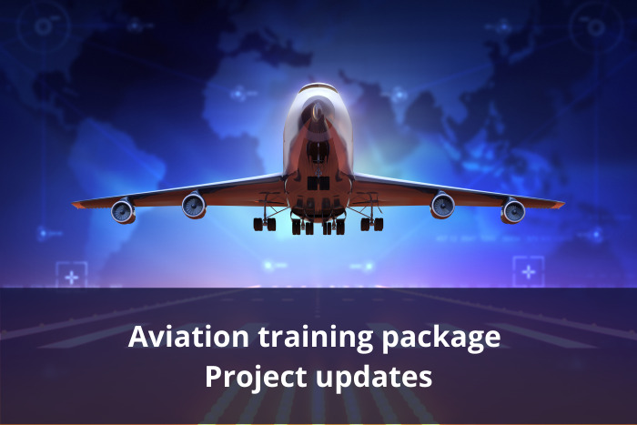 Aviation training package project updates