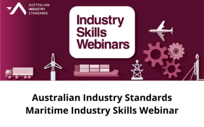 AIS Maritime Industry Skills Webinar – recording available to view