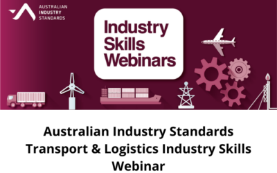 AIS Transport & Logistics Industry Skills Webinar – recording available to view