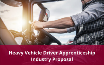 Heavy Vehicle Driver Apprenticeship – Industry support required