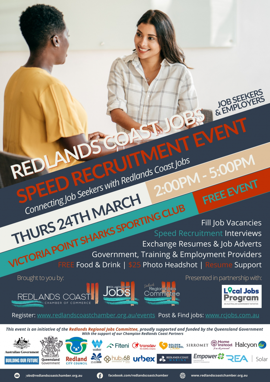 Redlands Coast Speed Recruitment